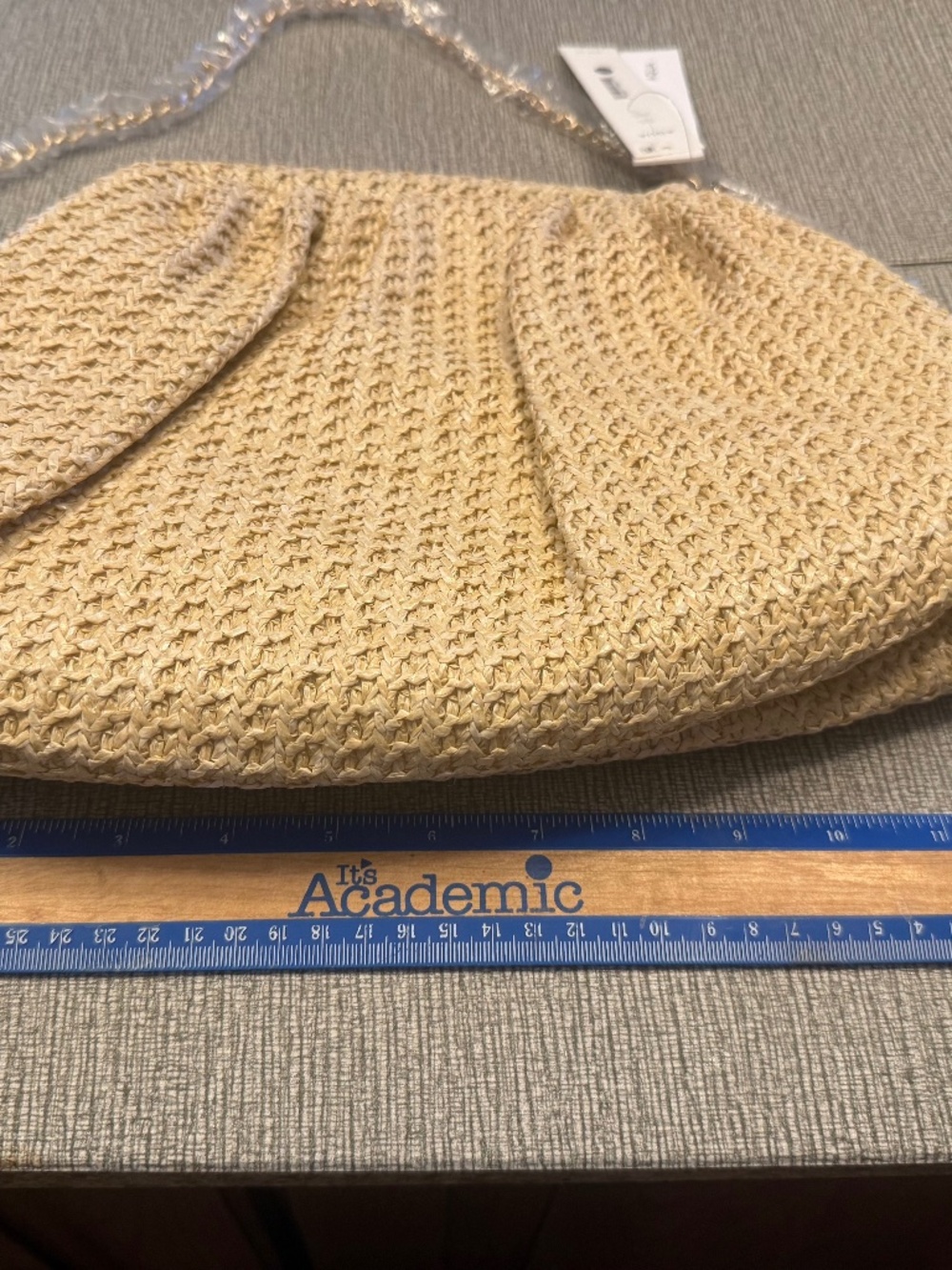Aqua by Bloomingdale's Woven bag on chain